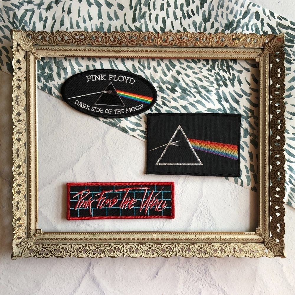 Pink Floyd 3 Patch Lot Early 2000s